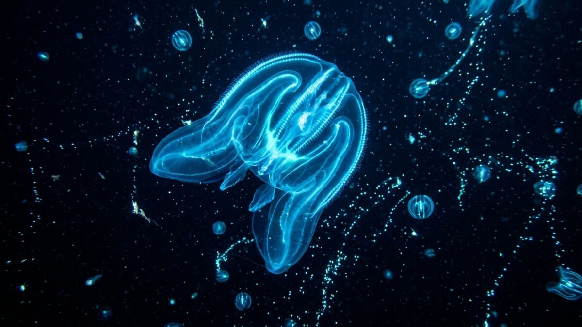 Living Cold Light: The Extraordinary Biochemistry of Ocean Bioluminescence