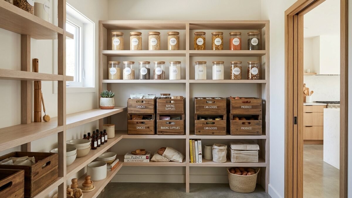 How to Organize a Small Kitchen Pantry: The Zoned System That Prevents Food Waste