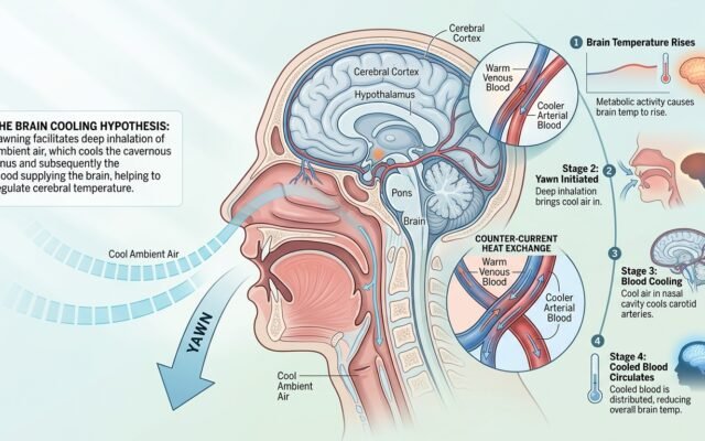 The Brain-Cooling Mystery: Why Contagious Yawning Is Actually a Neurological Feature