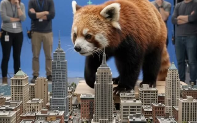 They Built an Entire City… Then the Red Panda Arrived!